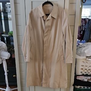 Men's Beige Trench Coat